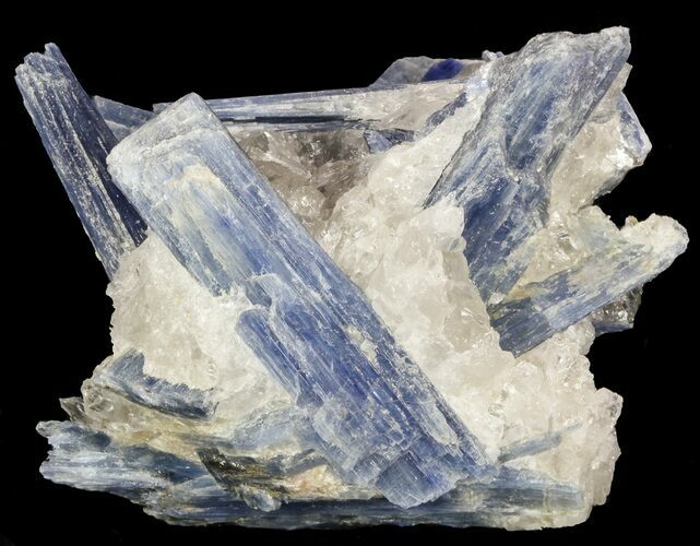 Vibrant Blue Kyanite Crystal In Quartz - Brazil #56925